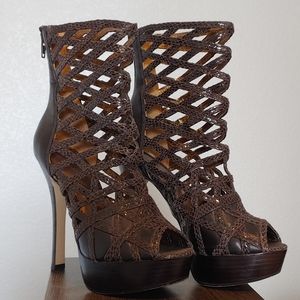 Sexy platform ankle boots